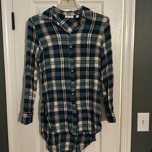 New York & Company Hi-Lo Flannel